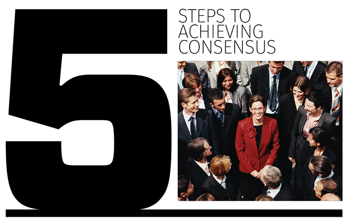 5 Steps to achieving consensus
